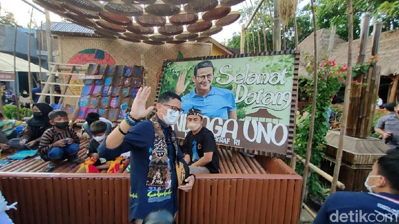 Sandiaga Uno ke Desa Wisata Sumberbulu Sandiaga Uno ke Desa Wisata Sumberbulu