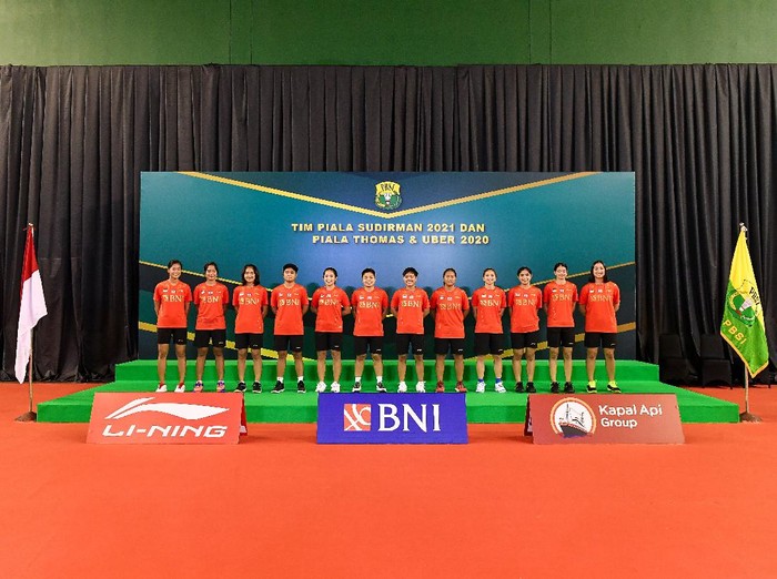 Skuad Tim Uber 2020, Tim Uber 2020