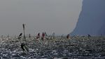Surga Peselancar Angin di Danau Italia