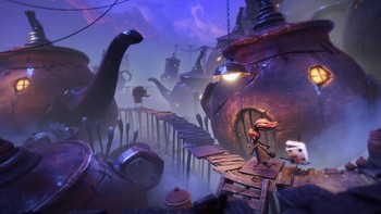 Bagaimana jadinya, ketika nasib seluruh warga ditentukan oleh lemparan dadu? Cari jawabannya di Lost In Random. Foto: (dok Steam).
