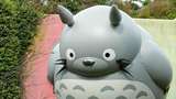 Hore! Balon Raksasa Totoro Melayang di Area Museum Ghibli