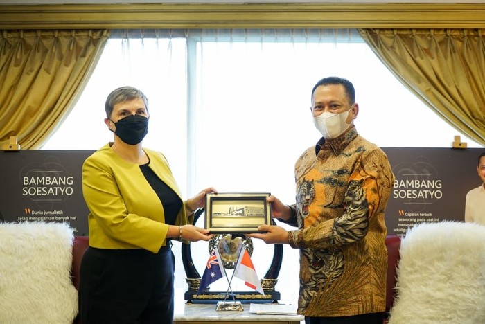 Bamsoet dan Dubes Australia