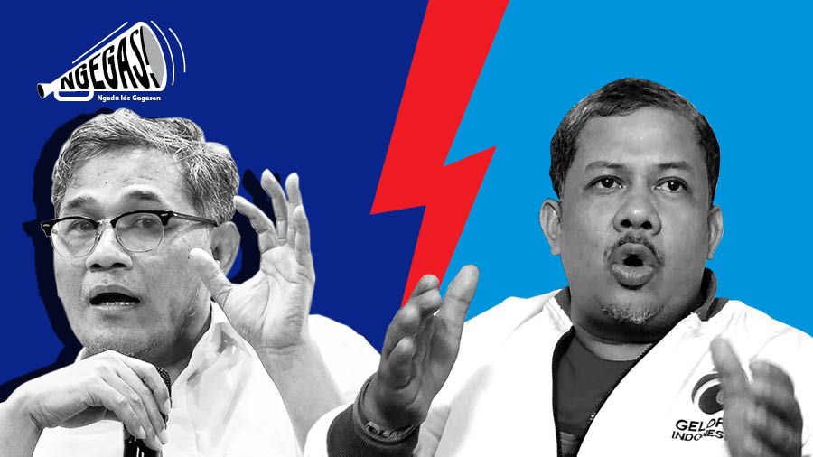 Budiman Sudjatmiko vs Fahri Hamzah Soal Terorisme dan Islam (Tim Infografis detikcom)
