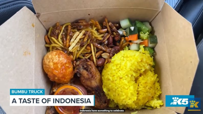 Bumbu Truck, Food Truck di Amerika yang Tawarkan Makanan Indonesia. Ada Nasi Kuning, Lumpia, hingga Sate Ayam