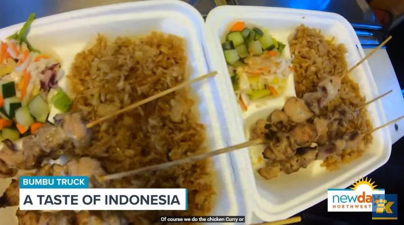 Bumbu Truck, Food Truck di Amerika yang Tawarkan Makanan Indonesia. Ada Nasi Kuning, Lumpia, hingga Sate Ayam