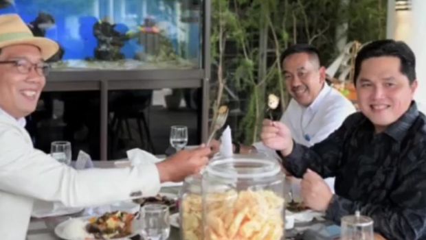Erick Thohir Santap Banyak Jengkol, Ridwan Kamil Bagikan Tips Hilangkan Bau Jengkol dan Petai