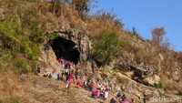 Kenapa disebut Goa Lawa? Sebelum dikelola menjadi destinasi wisata, goa ini merupakan Sarang dari ribuan kelelawar. (Imam Suripto/detikcom)