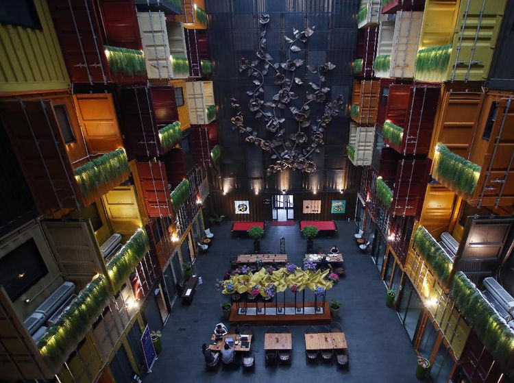 Hotel Instagramable dari Kontainer Ini Cocok Buat Staycation