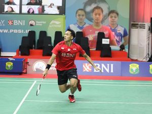 Piala Thomas 2020: Jonatan Christie Menang, Indonesia Ungguli Taiwan 2-1