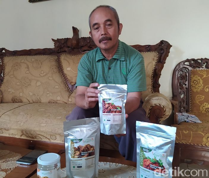 Keren! Warga Magelang Olah Tepung Porang Jadi 'Dendeng' Vegan