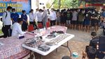 Penampakan 31 Orang Ditangkap BNN di Kampus FIB USU