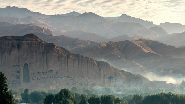 Lembah Bamiyan di Afghanistan
