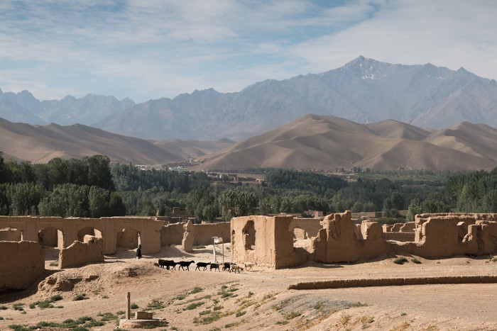 Lembah Bamiyan di Afghanistan