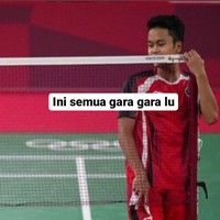 Meme Anthony Ginting Kalah Thomas Cup VS Thailand
