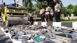 Polresta Solo Musnahkan Ribuan Knalpot Brong