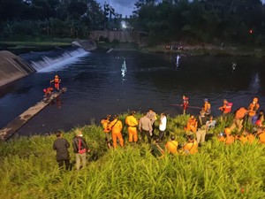 Seorang Bocah Hilang Tenggelam di Dam Kriyan Bantul