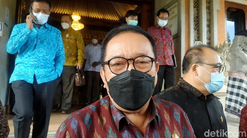 Wakil Gubernur Bali Tjokorda Oka Artha Ardhana Sukawati (Cok Ace). (Sui Suadnyana/detikcom)