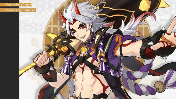 Arataki Itto dan Gorou Siap Menyambangi Genshin Impact