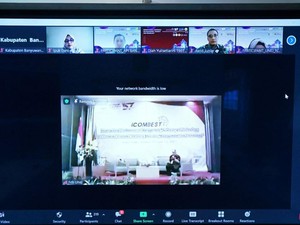 Di Forum International, Bupati Ipuk Sebut Semua Dinas Garap Pemulihan Ekonomi