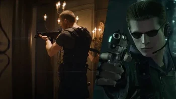 Untuk karakter Albert Wesker, diambil alih oleh Tom Hopper. Sepertinya tanpa kacamata hitam yang jadi ciri khasnya. Foto: (dok Screenrant).