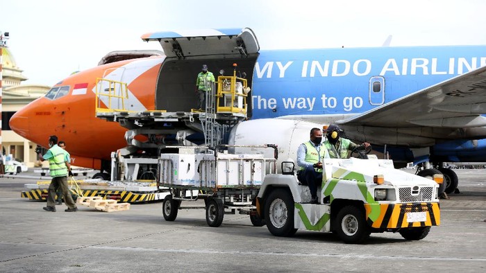 601 Ribu Vaksin Pfizer Tiba di RI Akan Didistribusikan ke 8 Provinsi