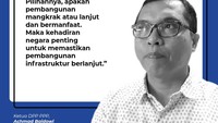 Sementara itu, Ketua DPP PPP Achmad Baidowi mengingatkan bahwa pertanyaan Ibas ini perlu. Negara penting untuk hadir demi memastikan agar proyek kereta cepat ini berlanjut.