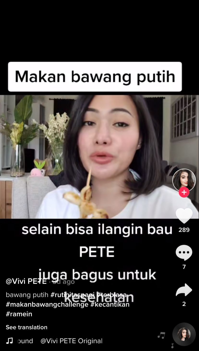 Kisah Vivi, 'Ratu Pete' yang Makan 10 Papan Pete Tiap Hari