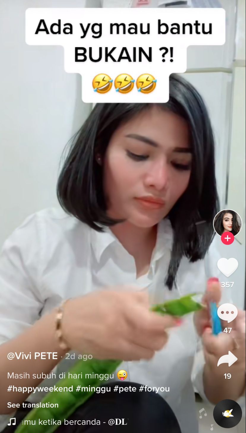 Kisah Vivi, 'Ratu Pete' yang Makan 10 Papan Pete Tiap Hari
