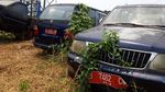 Potret Kuburan Mobil di Kantor Dishub Kota Tangerang
