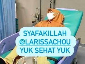 Larissa Chou Terbaring di Rumah Sakit, Kenapa?
