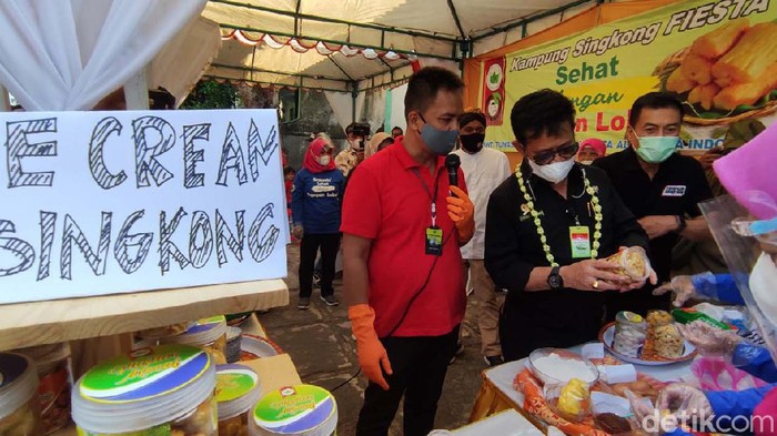 Mengintip Kampung Singkong di Salatiga Menteri Pertanian, Syahrul Yasin Limpo melakukan kunjungan kerja ke Kota Salatiga, Jateng. Syahrul meresmikan Kampung Singkong di Desa Ledok, Kecamatan Argomulya, Salatiga.