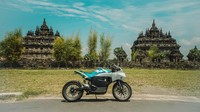 Tercatat perjalanan motor listrik Universitas Budi Luhur berhasil menempuh perjalanan hingga 1.340 km. Foto: dok. Universitas Budi Luhur