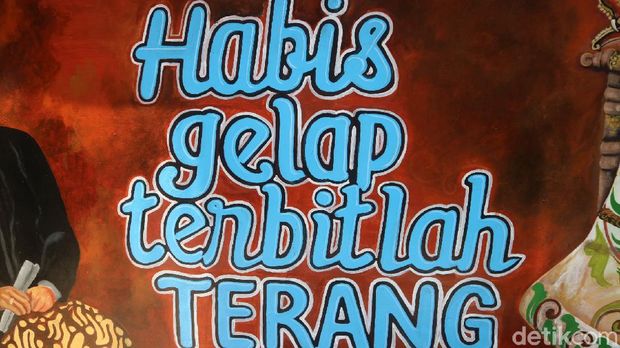 Mural di Museum Kartini Jepara
