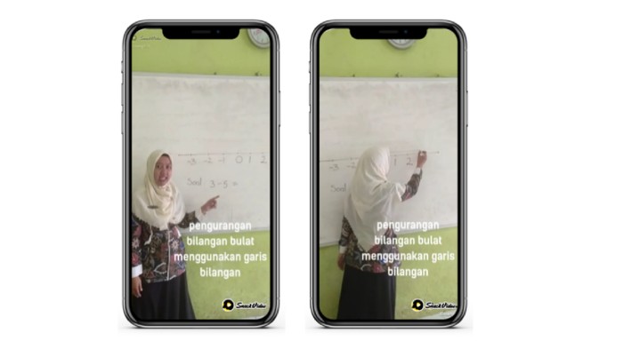 Noviantik Karolina,  guru  SD Negeri 6 Klampok, Banjarnegara, Jawa Tengah