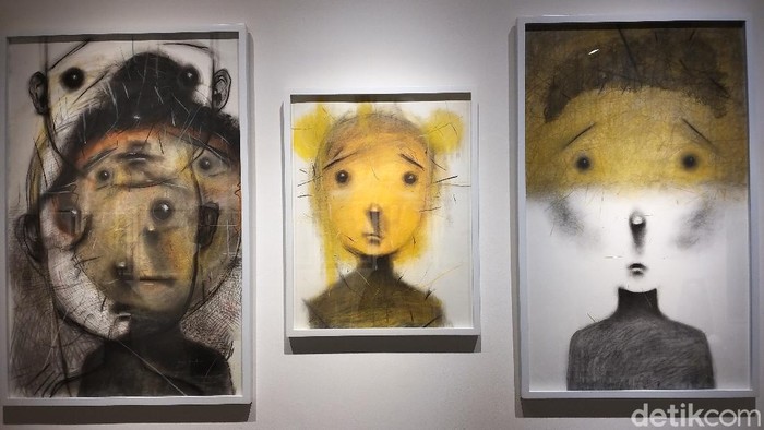 Pameran Tunggal Iwan Effendi Berjudul Daydreaming Face di RUCI Art Space, Blok M, Jakarta Selatan.