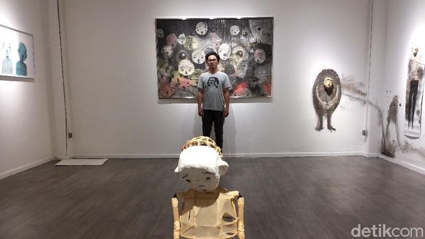 Pameran Tunggal Iwan Effendi Berjudul Daydreaming Face di RUCI Art Space, Blok M, Jakarta Selatan.