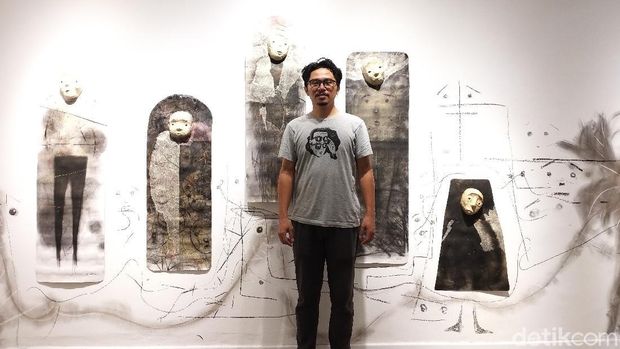Pameran Tunggal Iwan Effendi Berjudul Daydreaming Face di RUCI Art Space, Blok M, Jakarta Selatan.