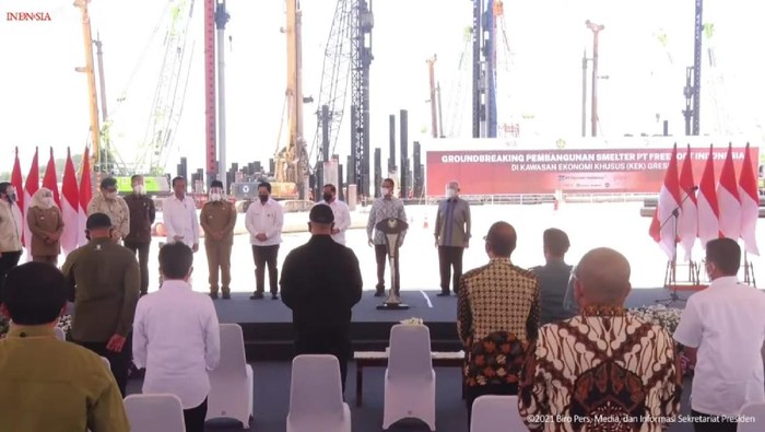 Peresmian Pembangunan Smelter PT Freeport di Gresik Jadi Kado Terindah HUT Jatim