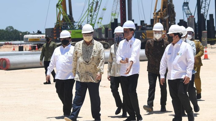 Presiden Joko Widodo resmikan dimulainya proyek smelter PT Freeport Indonesia