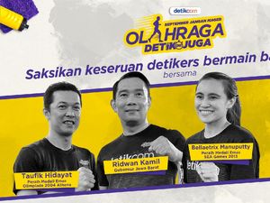 Jual Beli Smash Ridwan Kamil Vs Taufik Hidayat, Siapa Menang?