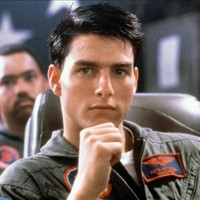 Tom Cruise mencuri atensi dan meroket popularitasnya menjadi aktor terkenal setelah membintangi film Top Gun pada 1986. Foto: dok. AFP