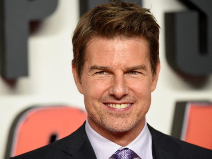 Tom Cruise US actor Tom Cruise is pictured during the filming of Mission Impossible : Lybra on October 6, 2020 in Rome. (Photo by Alberto PIZZOLI / AFP)