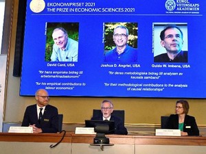 Top! Tiga Ekonom Ini Raih Hadiah Nobel Ekonomi Rp 16 M