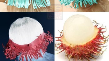 Cosplay rambutan. Foto: Instagram/lowcostcosplayth