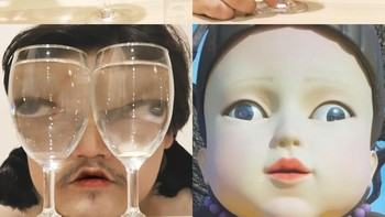 Jadi boneka di Squid Game. Foto: Instagram/lowcostcosplayth