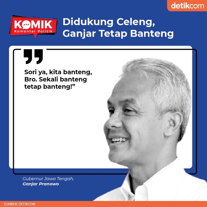 Didukung Celeng, Ganjar Tetap Banteng (Fuad/detikcom) Didukung Celeng, Ganjar Tetap Banteng (Fuad/detikcom)