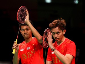 Piala Thomas: Fajar/Rian Kecewa Tak Bisa Sumbang Poin Bagi Indonesia