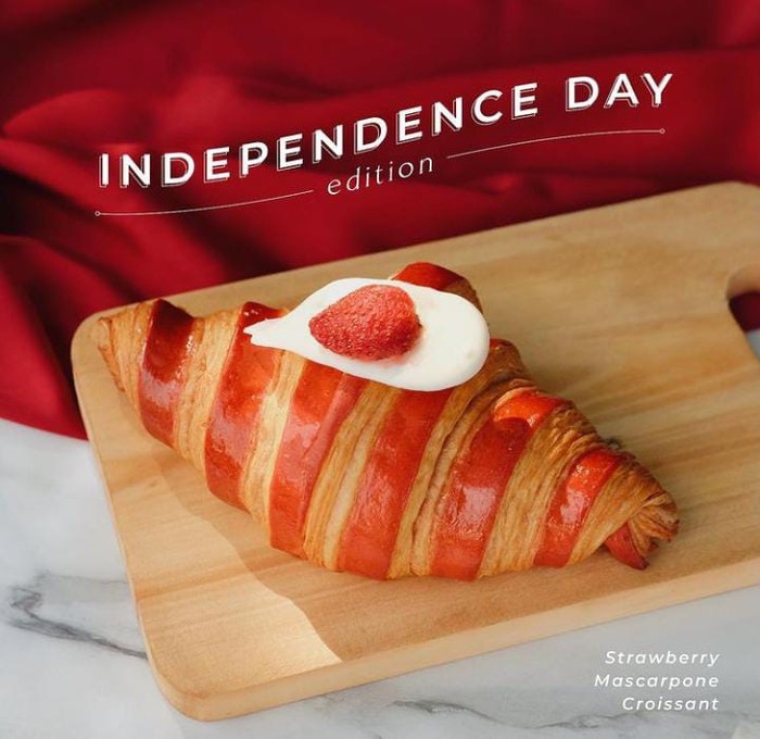 Galeri Bicolor Croissant 10 Kreasi Bicolor Croissant, Croissant Cantik dengan Dua Warna
