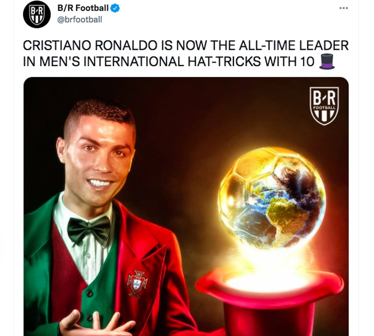 Hattrick Ronaldo