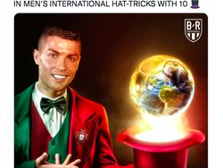 Meme Ronaldo Si Raja Hat-trick Sampai Sindiran Penaldo